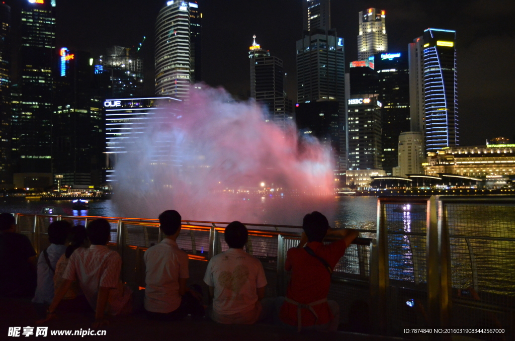 新加坡音乐喷泉