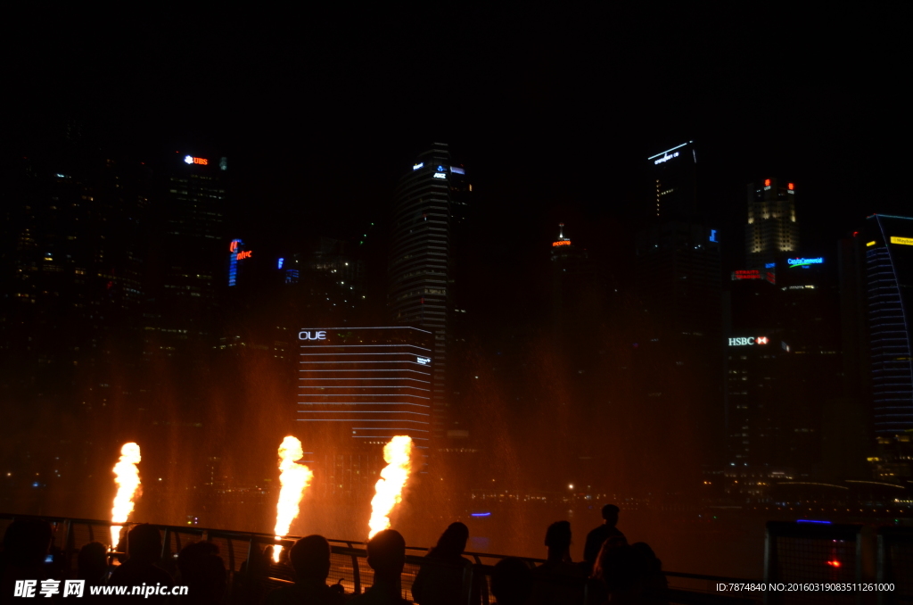 新加坡音乐喷泉