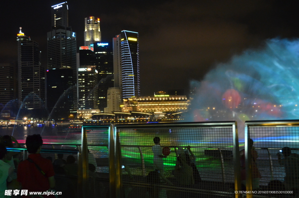 新加坡音乐喷泉