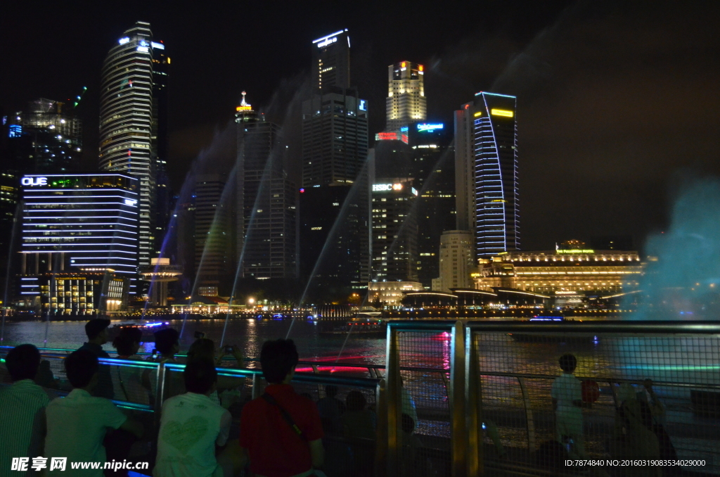 新加坡音乐喷泉