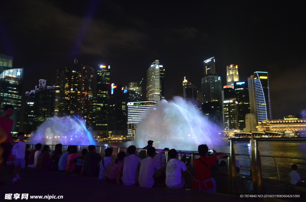 新加坡音乐喷泉