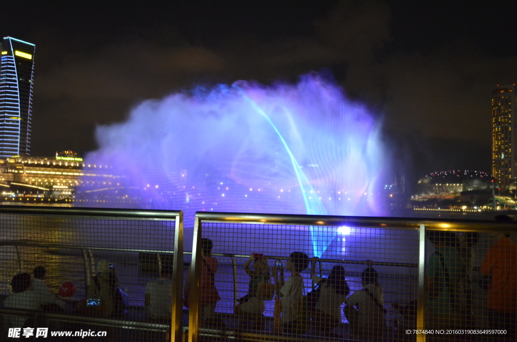 新加坡音乐喷泉