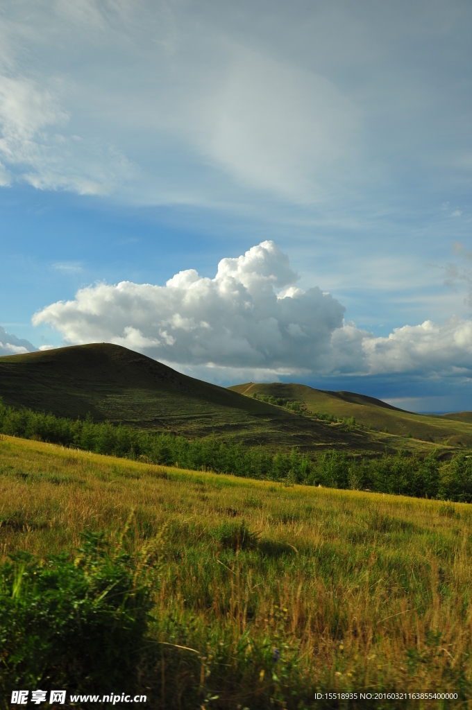草原天空