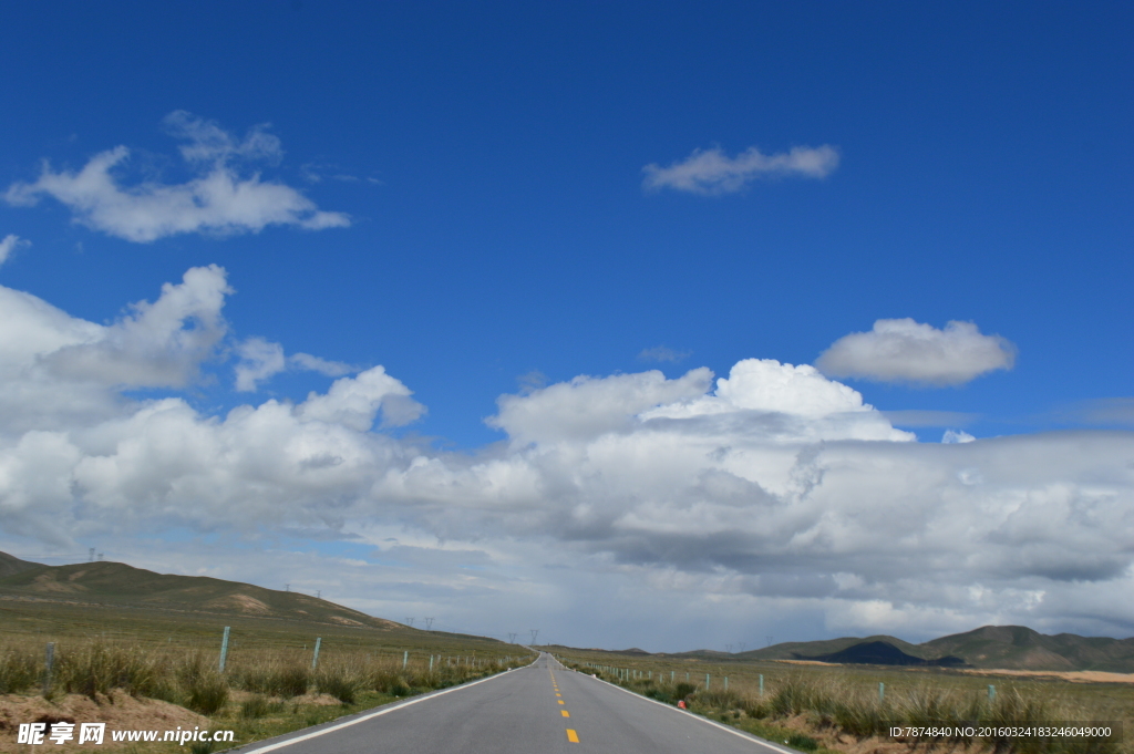 青海环湖公路风光