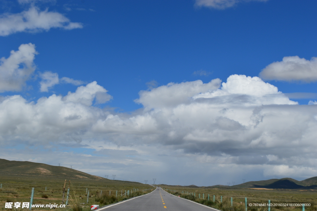 青海环湖公路风光