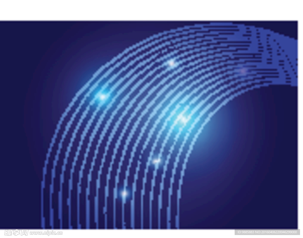 蓝色科技背景