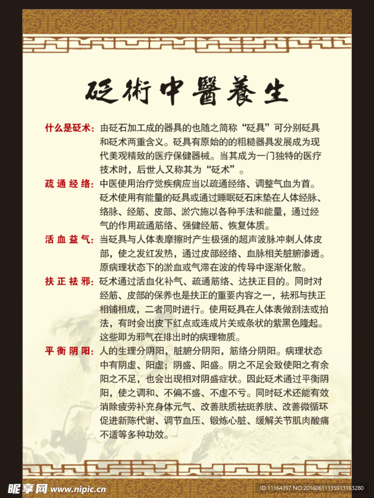 砭术养生 中医养生