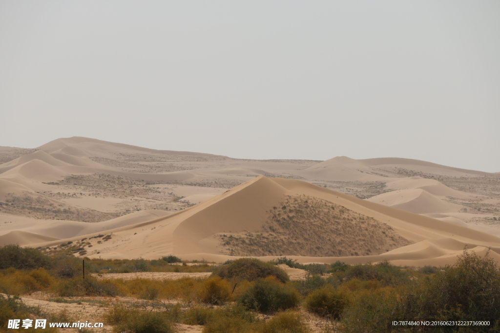 戈壁滩风光