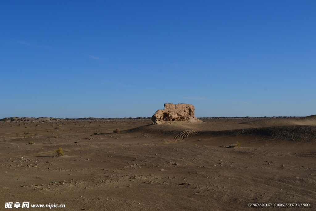 戈壁滩风光