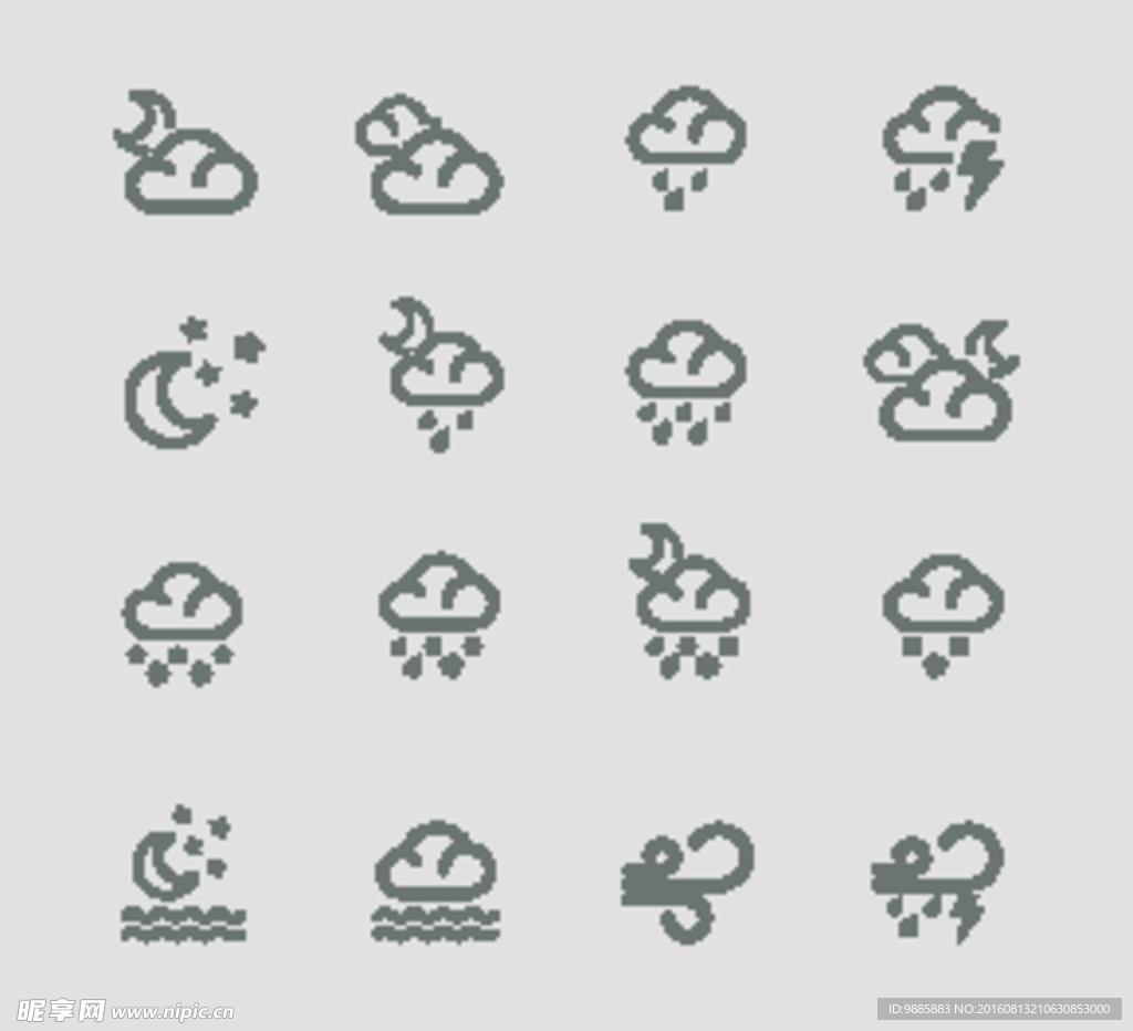 天气图标