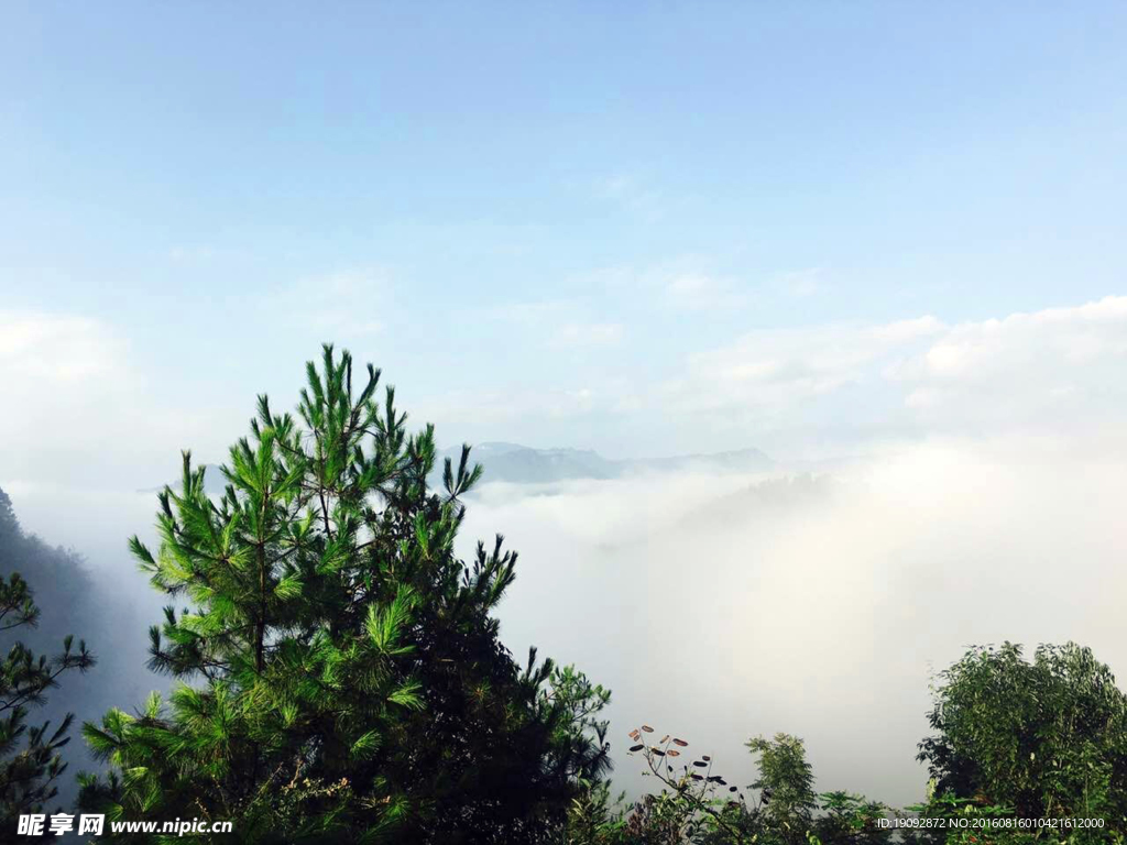 白云青山