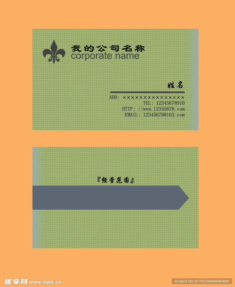 商务名片 简洁名片