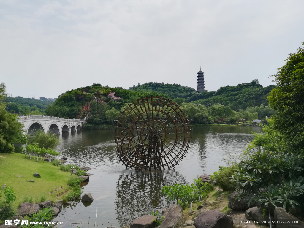 重庆园博园风景图