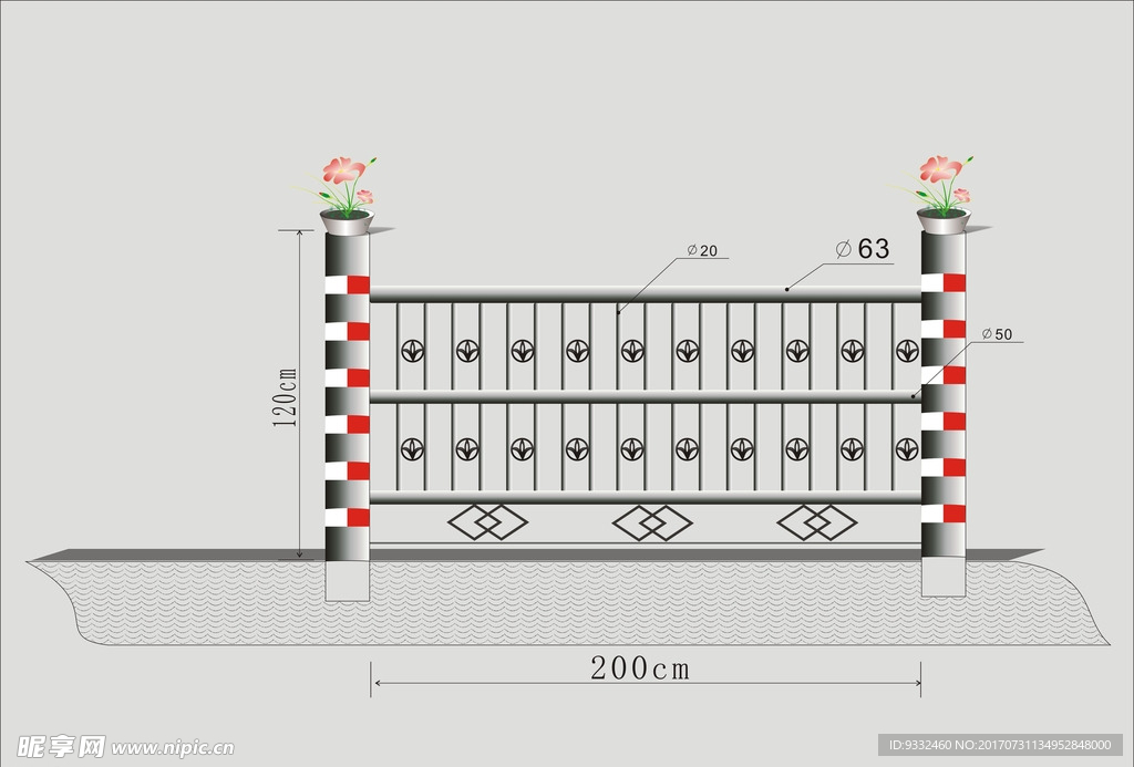 不锈钢防撞栏杆