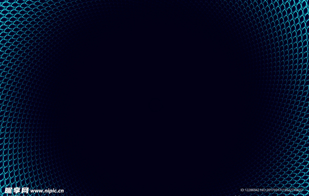 蓝色科技抽象几何图形背景图片