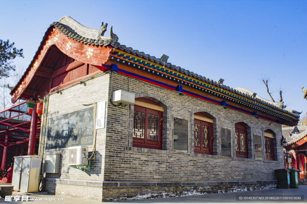 古建筑砖墙