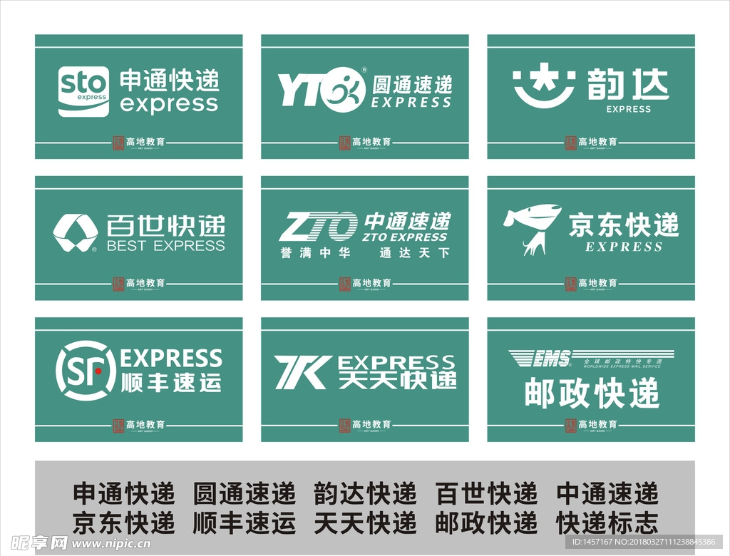 快递标志