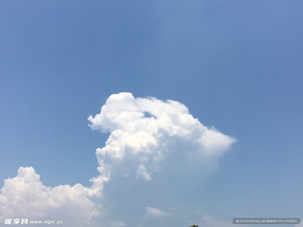 白云 蓝天 天空 云朵