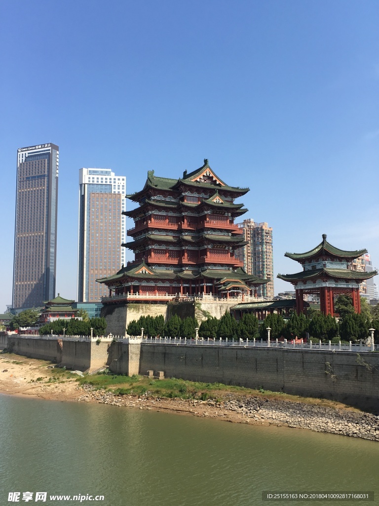 滕王阁 南昌 红谷滩