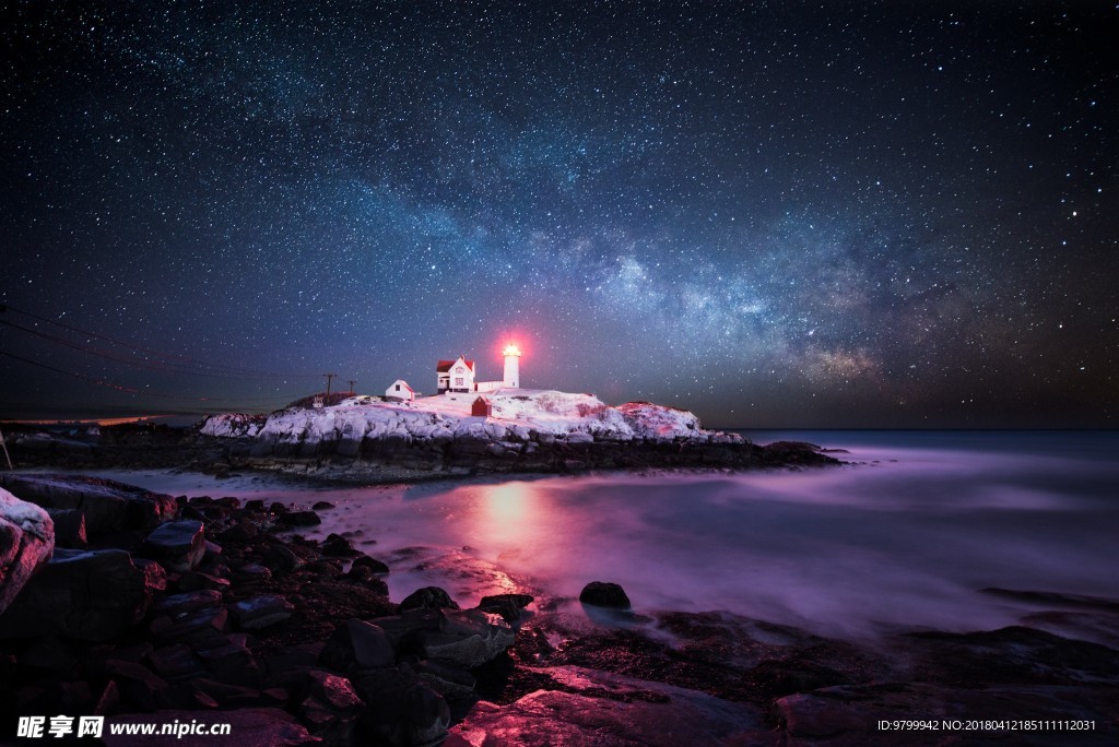 夜景星空