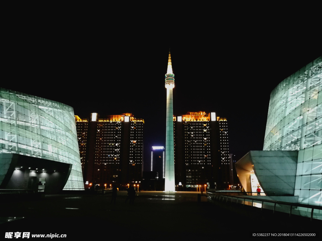 郑东新区夜景