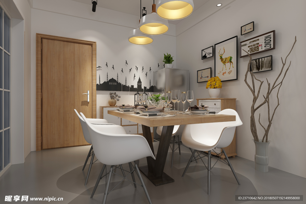 现代简约装修效果图