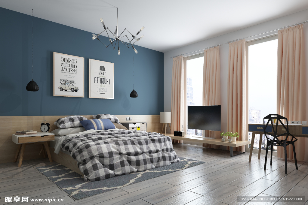 现代简约装修效果图