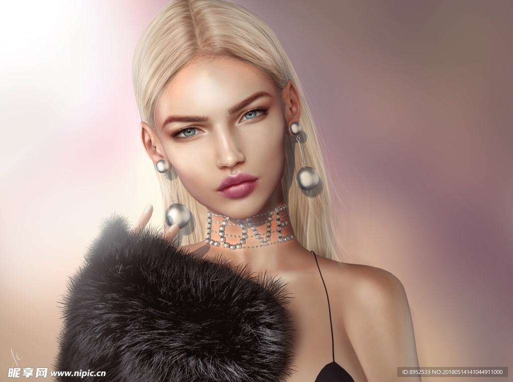 美女