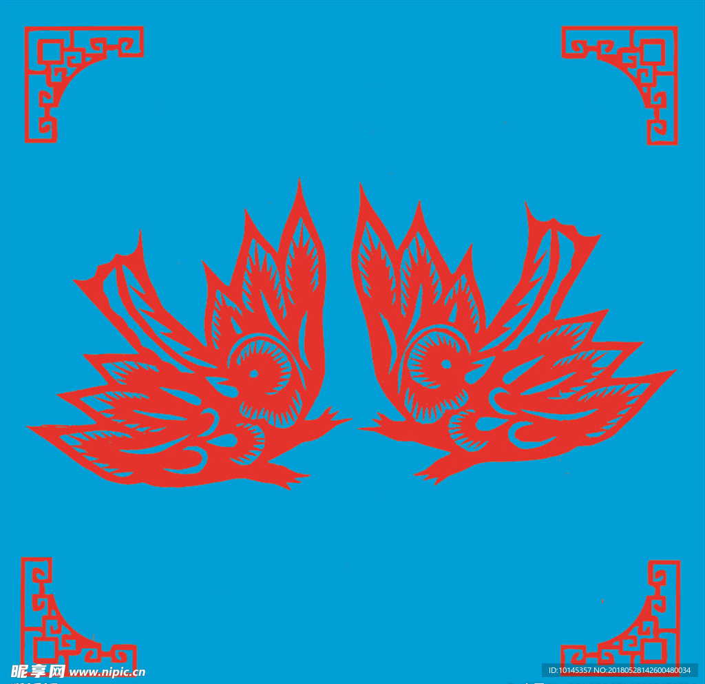 鸟剪纸