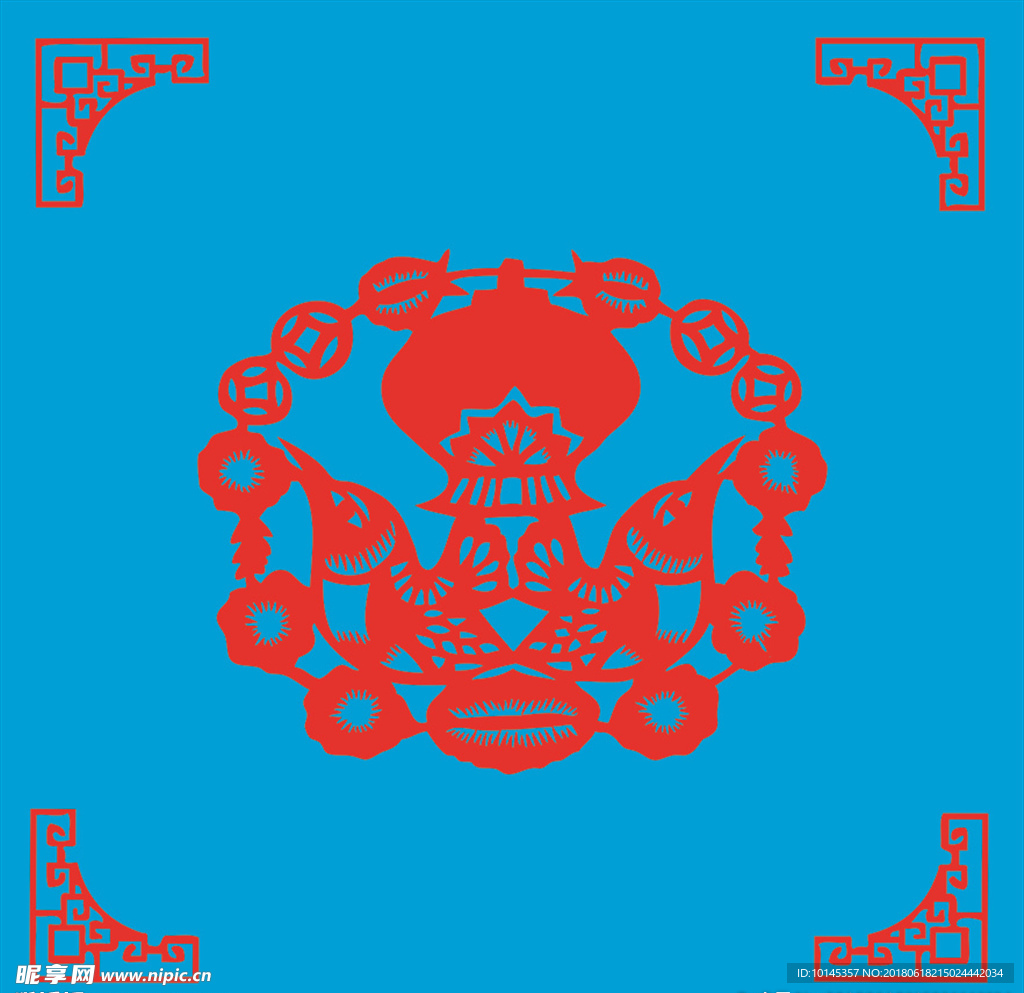 鸟剪纸