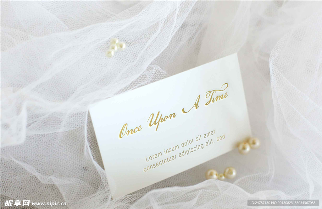 名片样机效果图