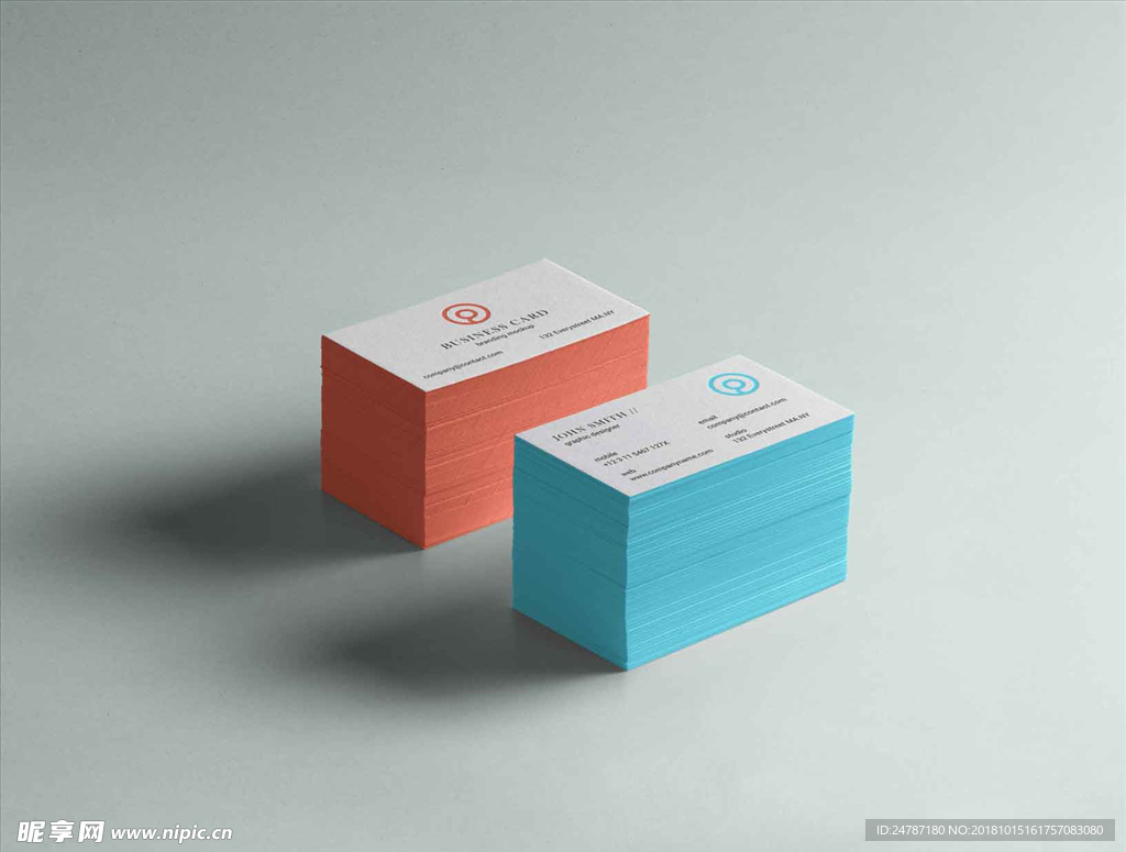 名片样机
