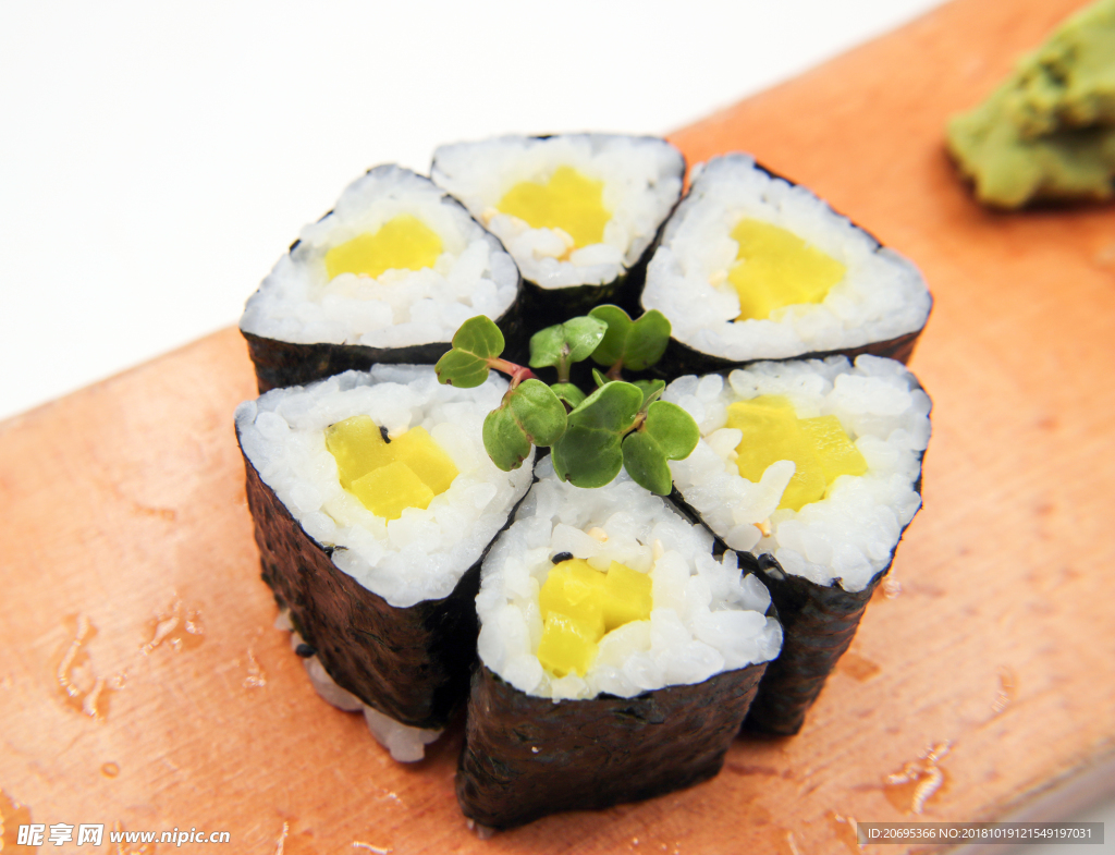 酱瓜卷 黄瓜 寿司