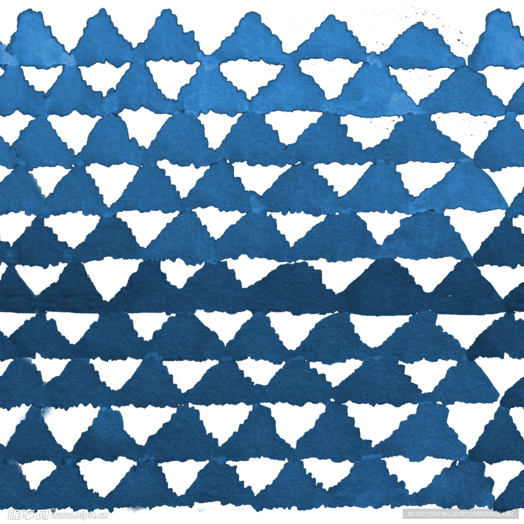 蓝色水彩底纹