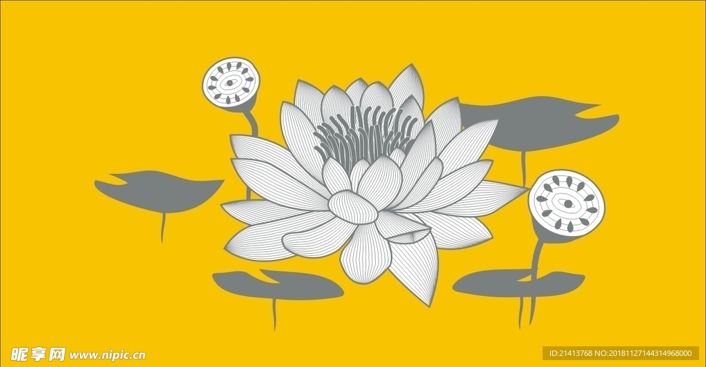 手绘花卉素材