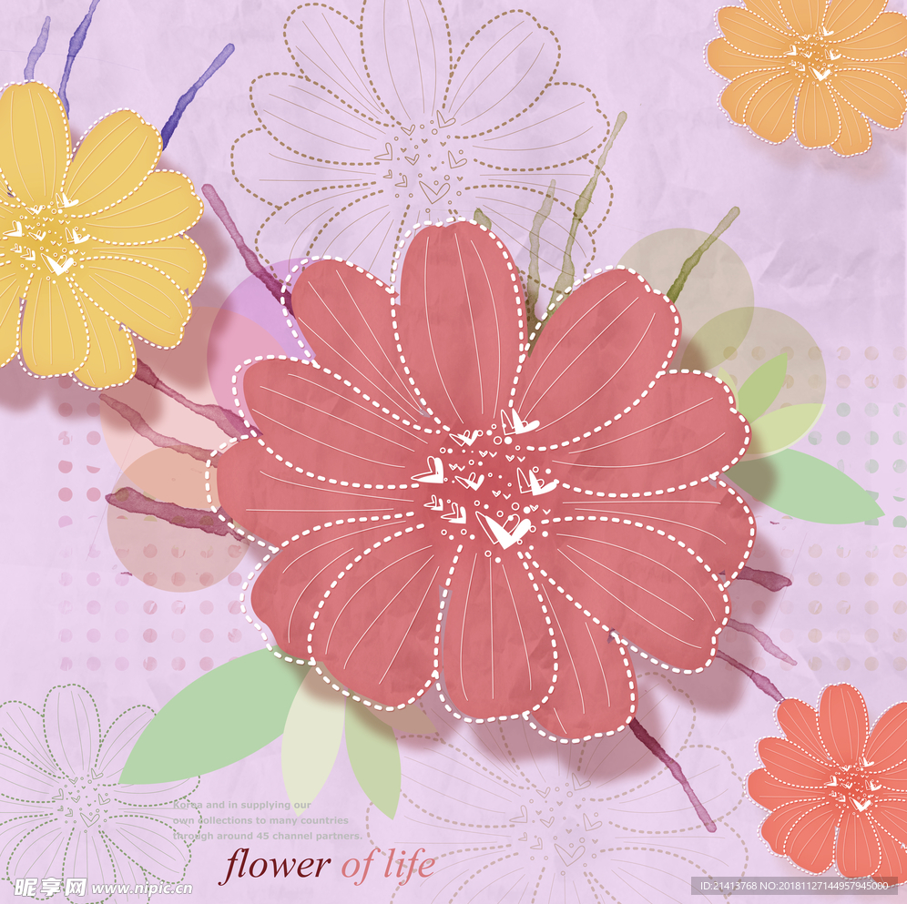 花卉背景素材