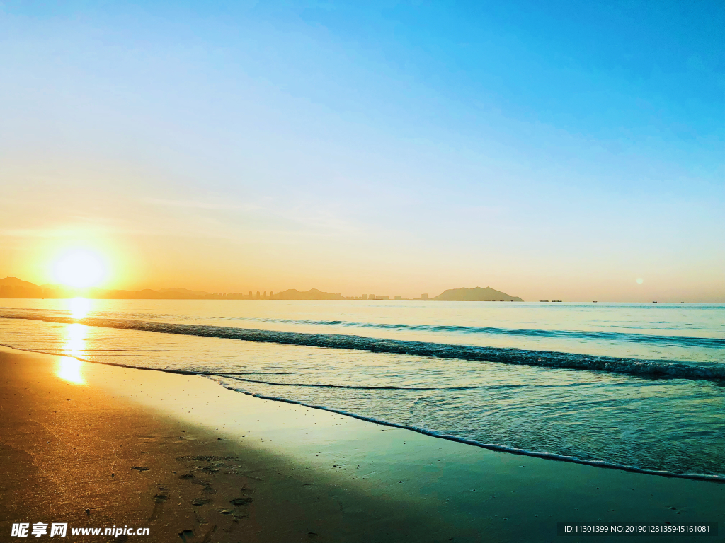 三亚清晨的日出