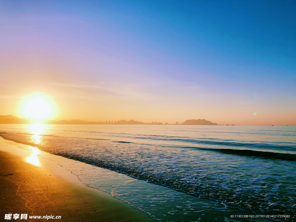 三亚清晨的日出