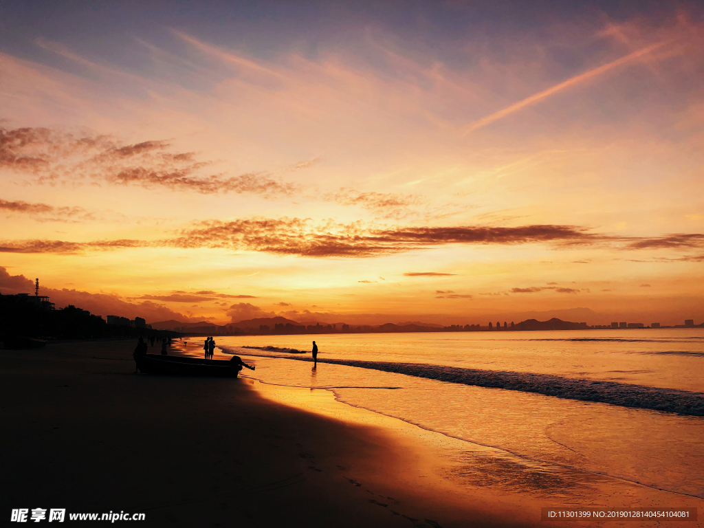 三亚清晨的日出