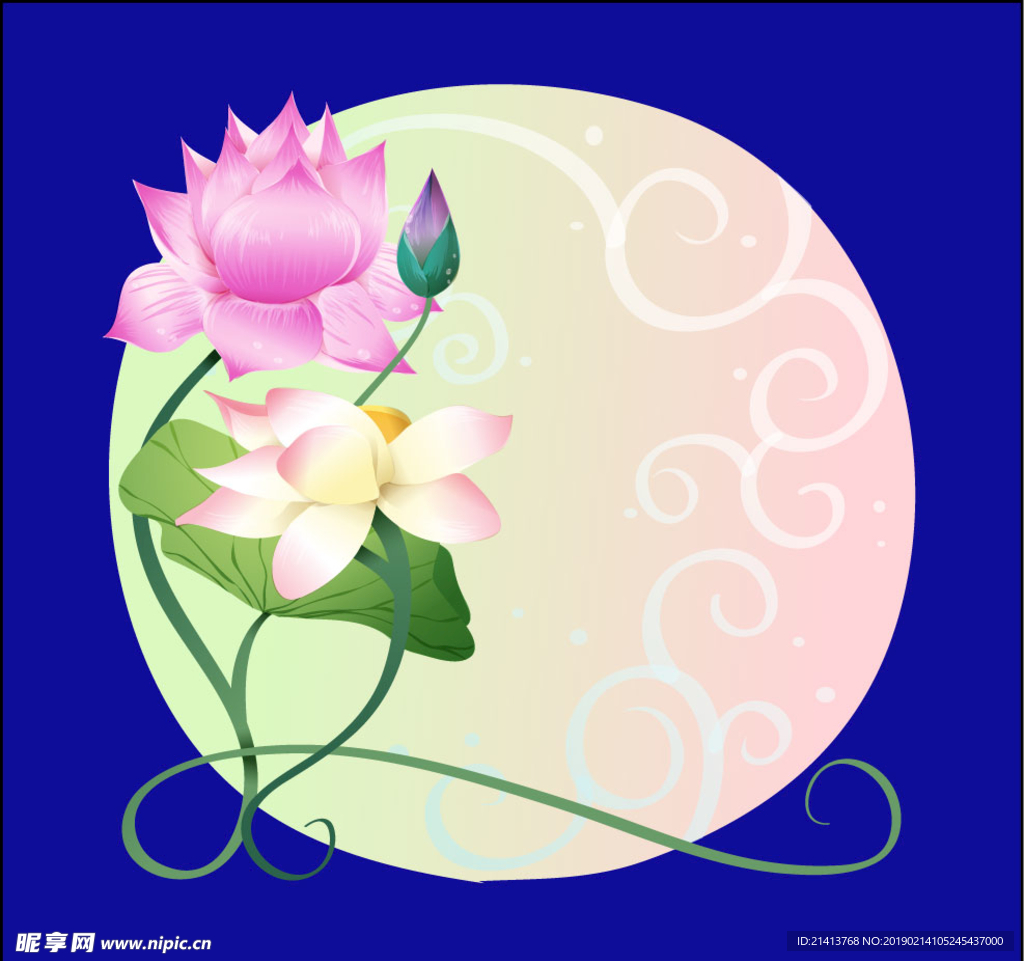 手绘花卉素材