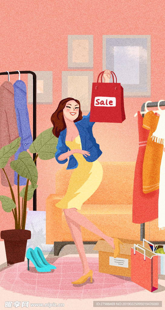 三八女神节妇女节淘宝店电商