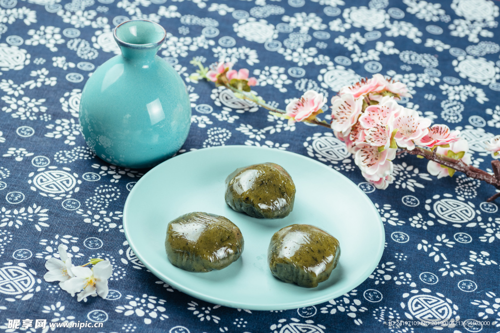 清明时节的青团