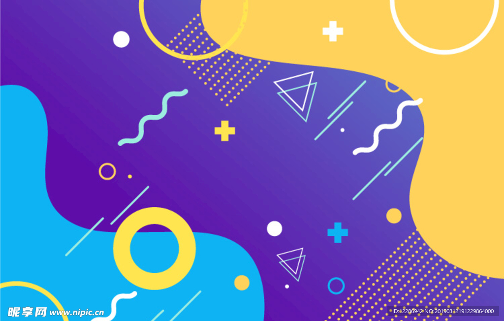 几何抽象图形广告海报背景素材