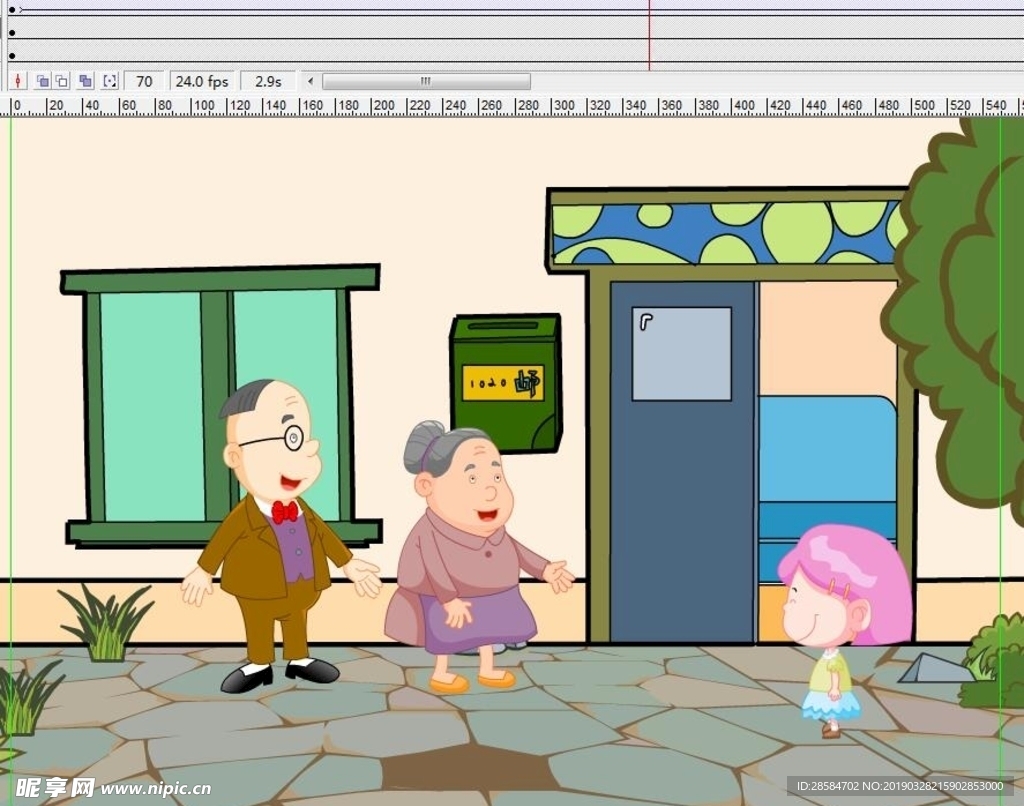 去奶奶家玩6秒动画