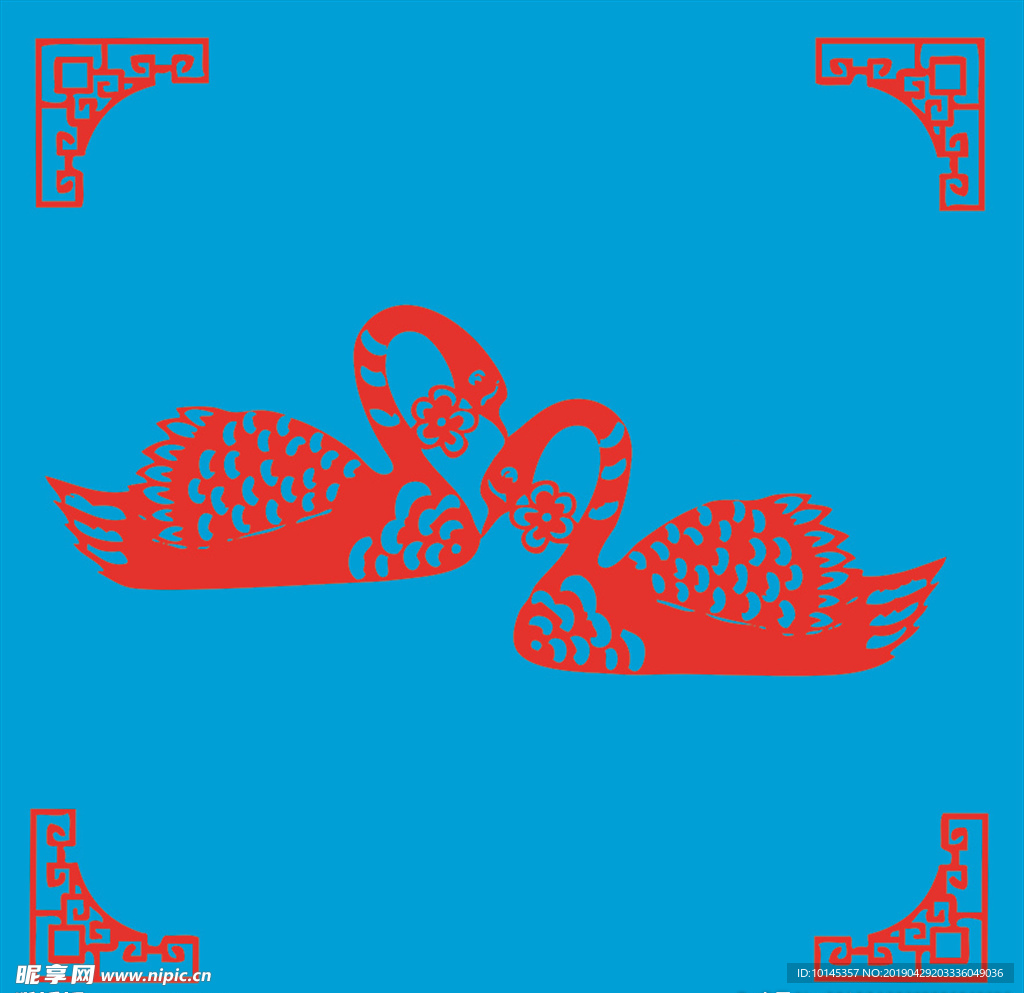 鸟剪纸