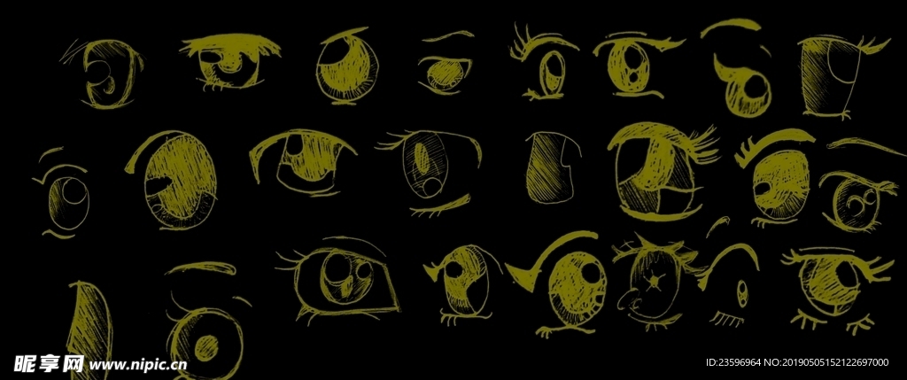 动物眼睛笔刷集锦