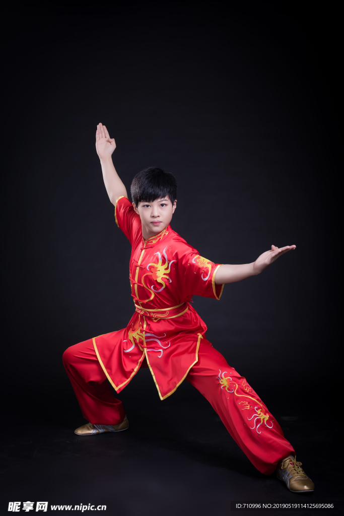 谷文泽吴氏开门八极拳传人 武术