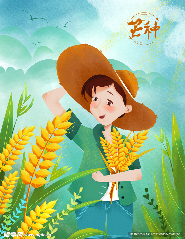 芒种 二十四节气 24节气 节