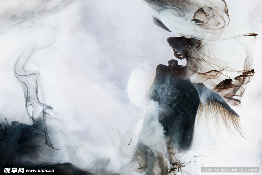 新中式抽象水墨背景画