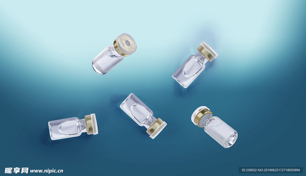 化妆品瓶子模板